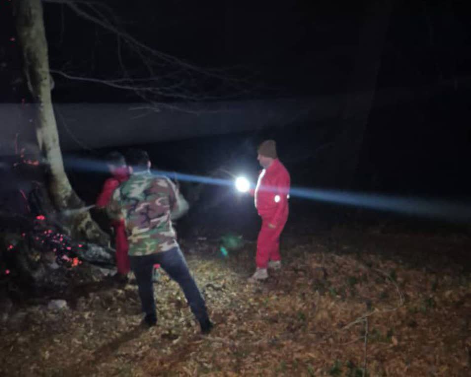 اطفای آتش‌سوزی در ییلاقات ماسال با حضور میدانی فرماندار